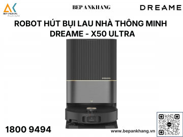 Robot hút bụi thông minh Dreame X50 Ultra ( Trắng / Đen )